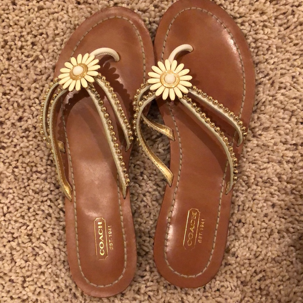 Coach sandals